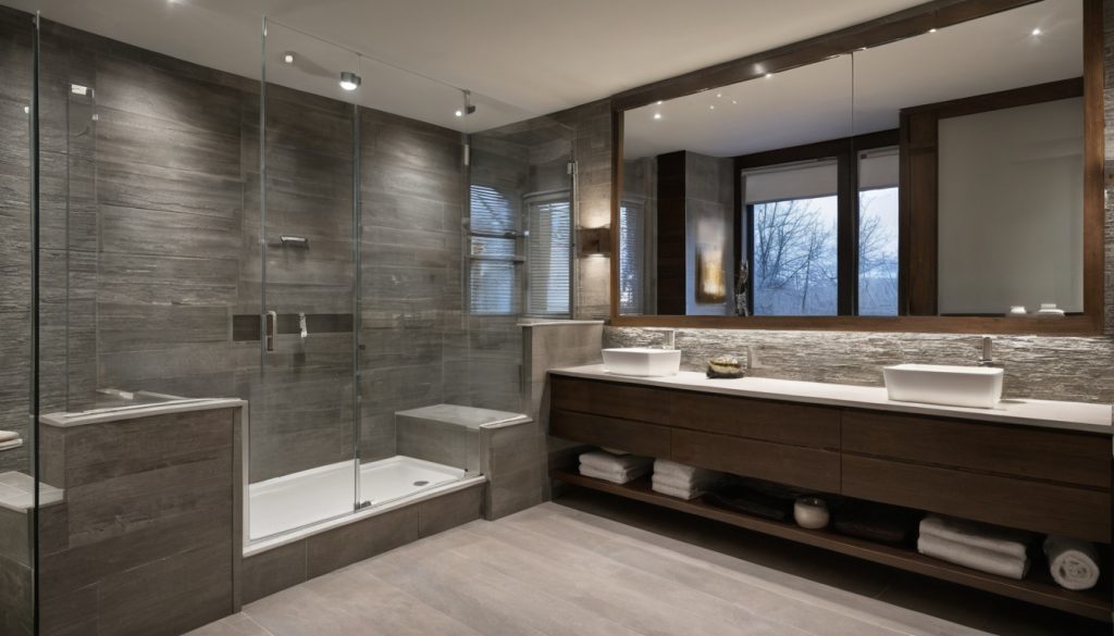 What should bathroom remodel contractors define in the bid before a homeowner signs interior planning detail